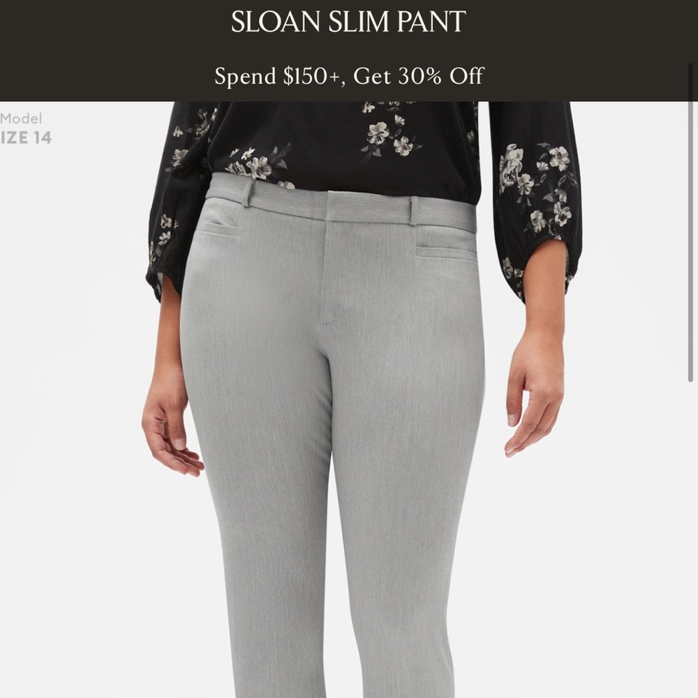 NWT Banana Republic Curvy Sloan Pant
